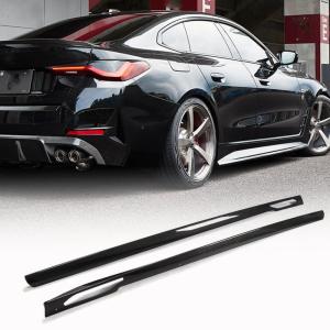 BMW 4 Series G26 M Sport 440i 2021-2023 Side Skirts Carbon Fiber