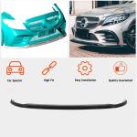 Mercedes Benz W205 C205 A205 C43 AMG Facelift 2019-2021 Front Bumper Lip Carbon Fiber