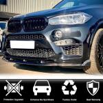 BMW X5M F85 X6M F86 2015-2019 Front Bumper Lip Carbon Fiber