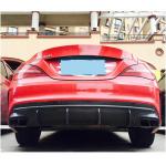 Mercedes Benz CLA Class (W117) C117 Sport CLA45 AMG 2013-2019 Rear Bumper Diffuser Carbon Fiber