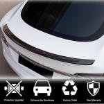 Tesla Model S 2012-2024 Carbon Fiber Rear Trunk Spoiler Boot Wing Lip