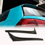 Volkswagen VW Golf 7 7.5 MK7 MK7.5 2014-2019 Rear Roof Side Window Vent Spoiler | Non-GTI Non-R Carbon Fiber/ABS
