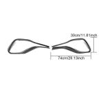 Mercedes Benz H247 Sport GLA35 GLA45 AMG SUV 2020-2021 Front Bumper Vents Carbon Fiber