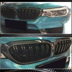 BMW 5 Series G30 F90 M5 Pre-LCI 2017-2020 Front Grille Carbon Fiber