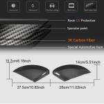 Porsche 718 (982) Boxster Cayman 2016-2022 Mirror Covers Add-on LHD Carbon Fiber