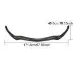 Alfa Romeo Giulia 952 Base 2016-2022 Front Bumper Lip Carbon Fiber