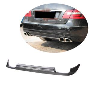 Mercedes Benz W212 Base Sedan Pre-facelift 2010-2013 Rear Bumper Diffuser Carbon Fiber