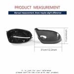 Carbon Fiber Mirror Caps for Audi A7 S7 S Line RS7 Hatchback 2011-2017