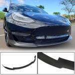 Tesla Model 3 2016-2022 Front Bumper Lip Carbon Fiber