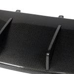 Porsche Taycan Base 4S Sedan 4-Door 2019-2024 Carbon Fiber Rear Bumper Lip