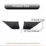 Subaru BRZ Toyota GR86 2022+ Rear Bumper Splitters Carbon Fiber