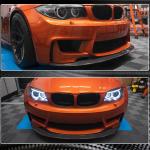 BMW 1 Series E82 1M 2011-2018 Front Bumper Lip Carbon Fiber