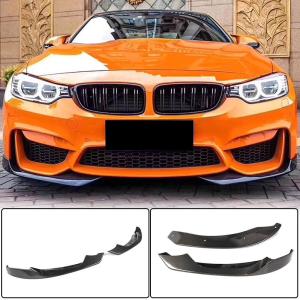 BMW F80 M3 F82 F83 M4 2014-2020 Front Bumper Splitters Carbon Fiber