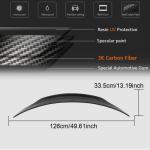 Mercedes Benz (W205) C205 Coupe 2015-2019 Rear Trunk Spoiler Boot Wing Lip Carbon Fiber/FRP