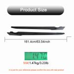 BMW X5 G05 Sport Utility 4-Door 2023+ Side Skirts Glossy Black ABS