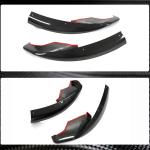 McLaren 570GT 570S 2015-2021 Front Bumper Splitters Dry Carbon Fiber