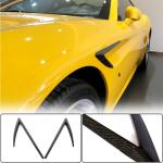 Ferrari California T Base Convertible 2015-2018 Side Air Fender Vents Carbon Fiber
