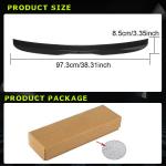 2014–2020 Audi A3 Hatchback Gloss Black ABS Roof Spoiler