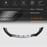 Mercedes Benz E Class W213 E63 (S) AMG 2016-2019 Front Bumper Lip Carbon Fiber
