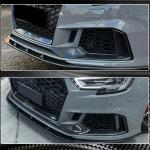 Audi RS3 8V.5 Sedan Facelift 2017-2020 Front Bumper Vents Dry Carbon Fiber