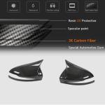 Mercedes Benz W205 W238 C238 A238 W213 W222 X253 Mirror Covers Replacement Style LHD Carbon Fiber
