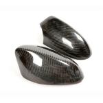 For BMW 1 Series E81 E87 E82 E88 2-Door 3-Door 5-Door Pre-LCI 05-08 Carbon Fiber Side Rearview Mirror Cover Caps Pair