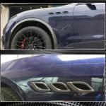 Maserati Quattroporte QP M156 2013-2015 Side Air Fender Trims Carbon Fiber