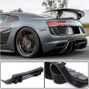 Audi R8 (Gen2 4S) V10 2016-2019 Rear Bumper Diffuser Dry Carbon Fiber