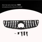 Mercedes Benz GLC Class W253 GT 2015-2018 Front Grille Glossy Black ABS