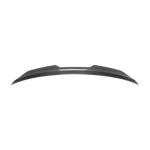 Carbon Look Trunk Spoiler for Audi A5 F5 Sportback 4-Door 2017-2024 | PSM-Style Rear Lip Wing ABS With Carbon Fiber Pattern Exterior Accessory Drill-Free Adhesive Mounting, Factory-Molded Fitment