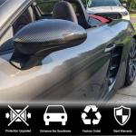 Porsche 718 (982) Boxster Cayman 2016-2022 Mirror Covers Add-on LHD Carbon Fiber