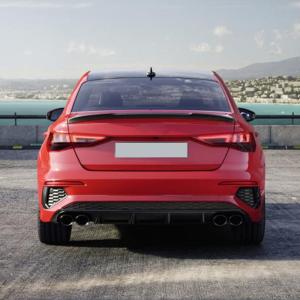 Audi S3 8Y Sedan 2021-2023 Rear Bumper Diffuser Carbon Fiber