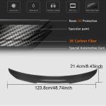 Audi A5 B9 S5 4-Door 2017-2024 Carbon Fiber Rear Trunk Spoiler