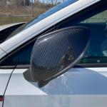 Volkswagen VW Golf 8 MK8 GTI R Rline 2021UP Mirror Covers Replacement Style Carbon Fiber/ABS