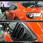 Subaru BRZ Toyota GT86 FT86 Scion FR-S Rear Window Fender Scoops Dry Carbon Fiber