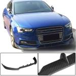 Audi S5 A5 Sline B8.5 Facelift 2012-2016 Front Bumper Lip Carbon Fiber