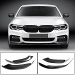 BMW 5 Series G30 G31 M Sport Pre-LCI 2017-2020 Front Bumper Splitters Carbon Fiber