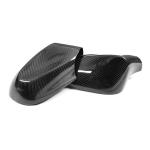 For BMW 1 Series E81 E87 E82 E88 2-Door 3-Door 5-Door LCI 2009-2013 Carbon Fiber Side Rearview Mirror Cover Caps Pair