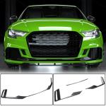 Audi RS3 8V.5 Sedan Facelift 2017-2020 Front Bumper Vents Dry Carbon Fiber