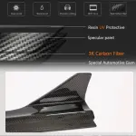Audi S4 A4 Sline B9 Sedan Facelift 2020-2021 Side Skirts Carbon Fiber