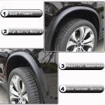 BMW X5 F15 SUV 2013-2018 Wheel Arch Fender Flares Black PP