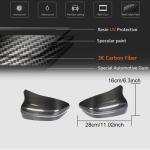 BMW 5 Series F90 M5 Pre-LCI 2018-2020 Mirror Covers LHD Pair Dry Carbon Fiber