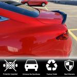 Infiniti Q60 Q60S 2016-2022 Rear Trunk Spoiler Carbon Fiber
