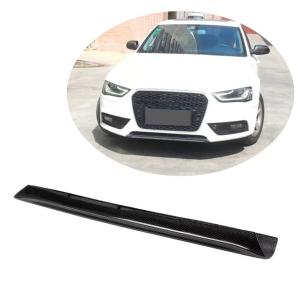 Audi A4 B8.5 Base Sedan Facelift 2013-2016 Front Bumper Center Lip Carbon Fiber