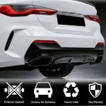 BMW 4 Series G22 G23 420i 430i M Sport M440i 2020+ Rear Bumper Diffuser Carbon Fiber
