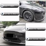 Tesla Model Y 2019-2022 Front Bumper Lip Carbon Fiber