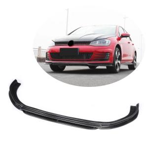 Volkswagen VW Golf 7 MK7 GTI 2014-2016 Front Bumper Lip Carbon Fiber/FRP