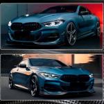 BMW 8 Series G14 G15 G16 840i M Sport M850i 2018-2021 Front Bumper Vents Dry Carbon Fiber