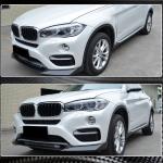 BMW X6 F16 Base 2015-2019 Front Bumper Lip Carbon Fiber/FRP