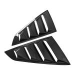 Ford Mustang S650 2024 2025 Rear Triangular Window Scoop Louver Fender Vents Dry Carbon Fiber